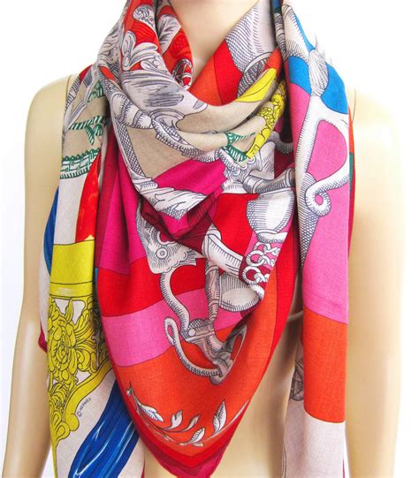 hermes woven scarf cashmere brown|hermes cashmere and silk shawls.